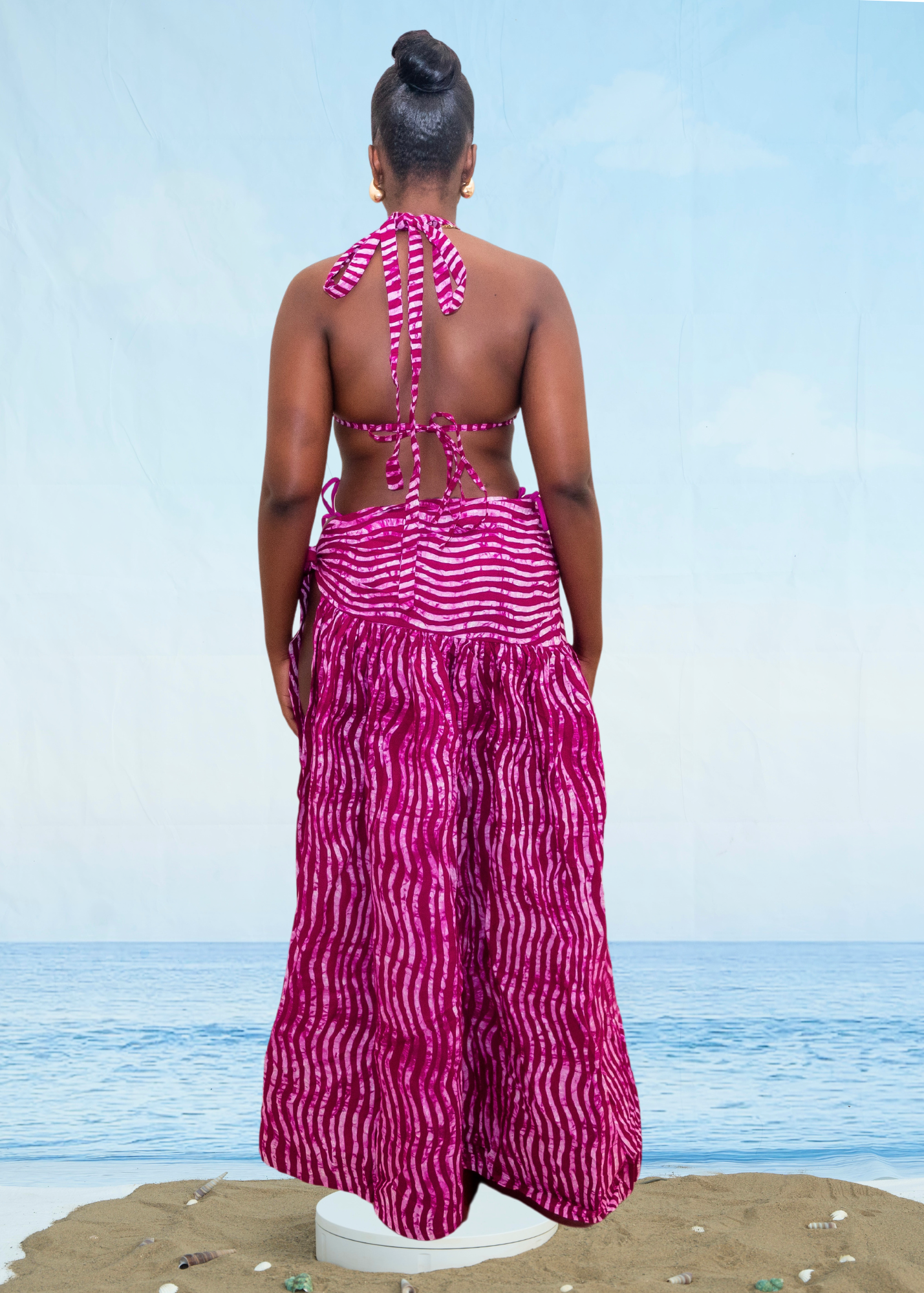 AYO SARONG COVER UP - MAGENTA