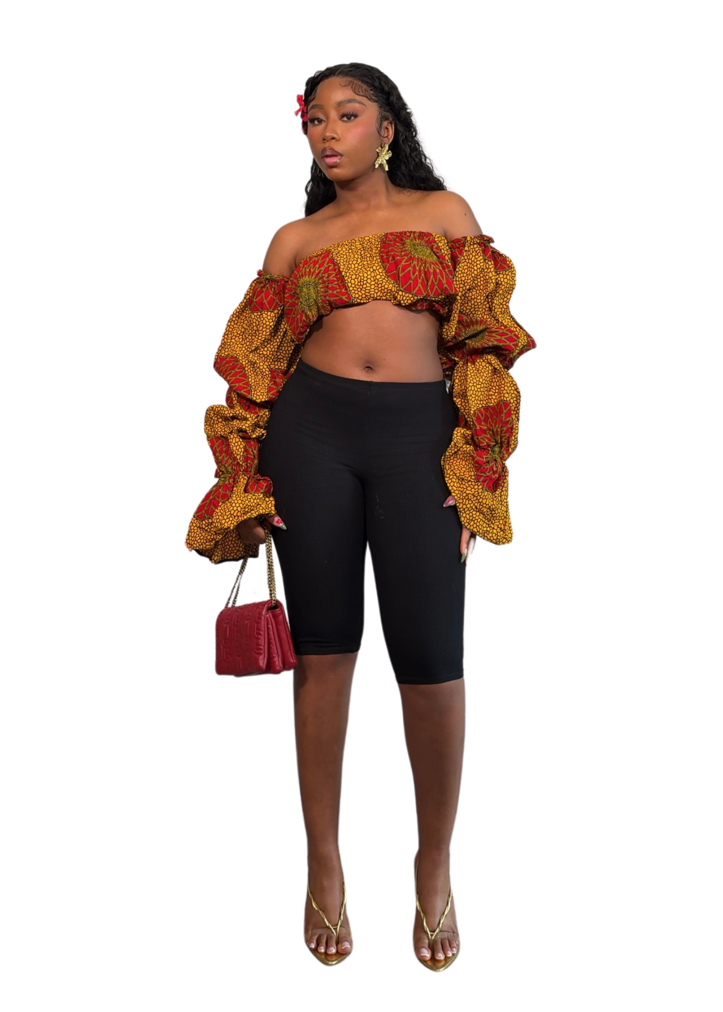 MIKA ELASTIC TOP - YELLOW