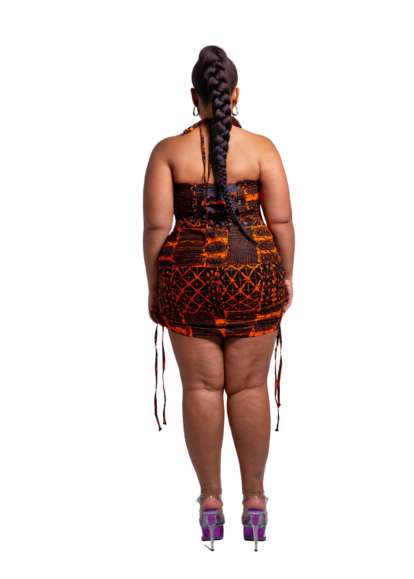 MISAI CORSET - ORANGE/BLACK