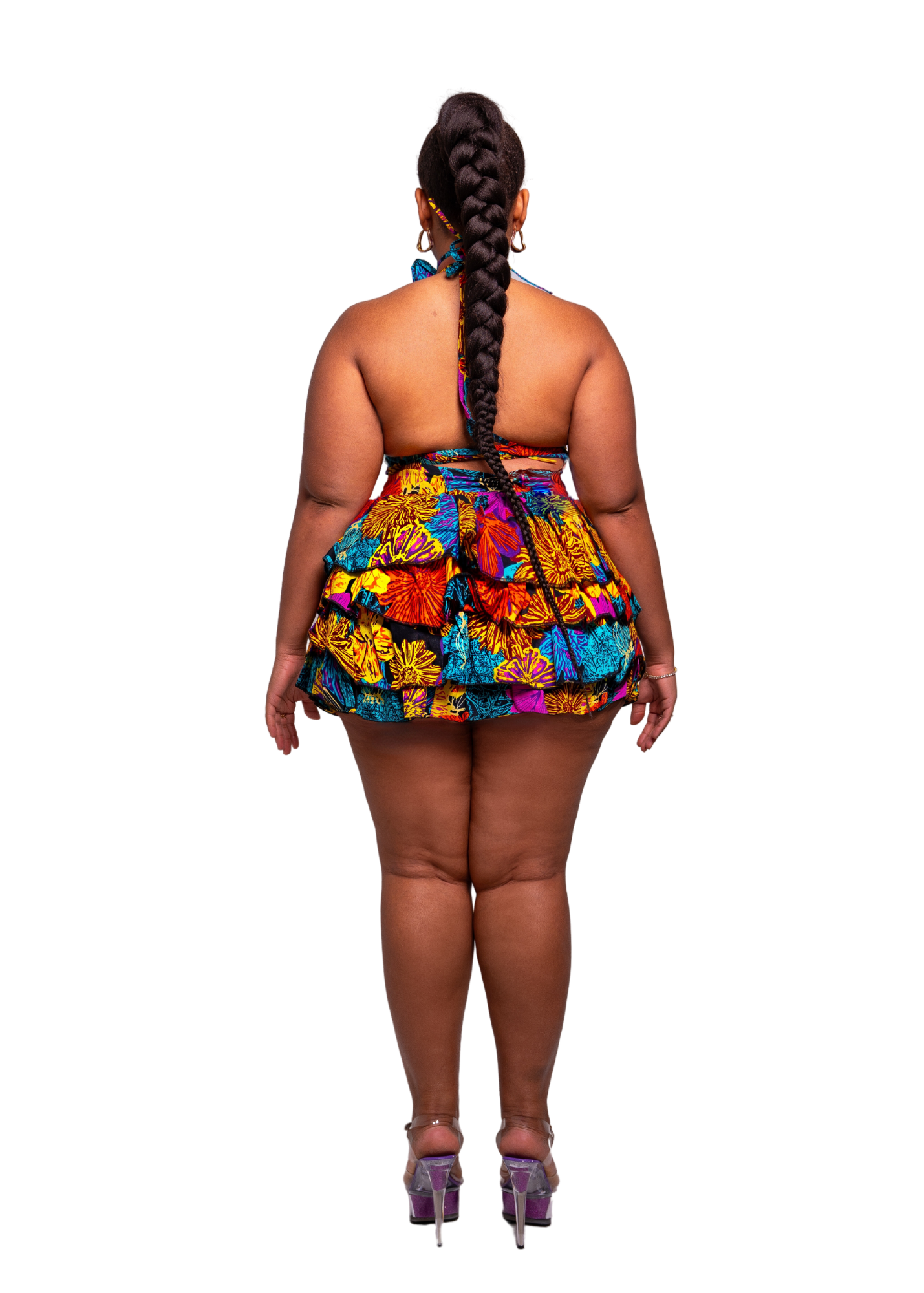 HERA FLARE SKIRT - RAINBOW