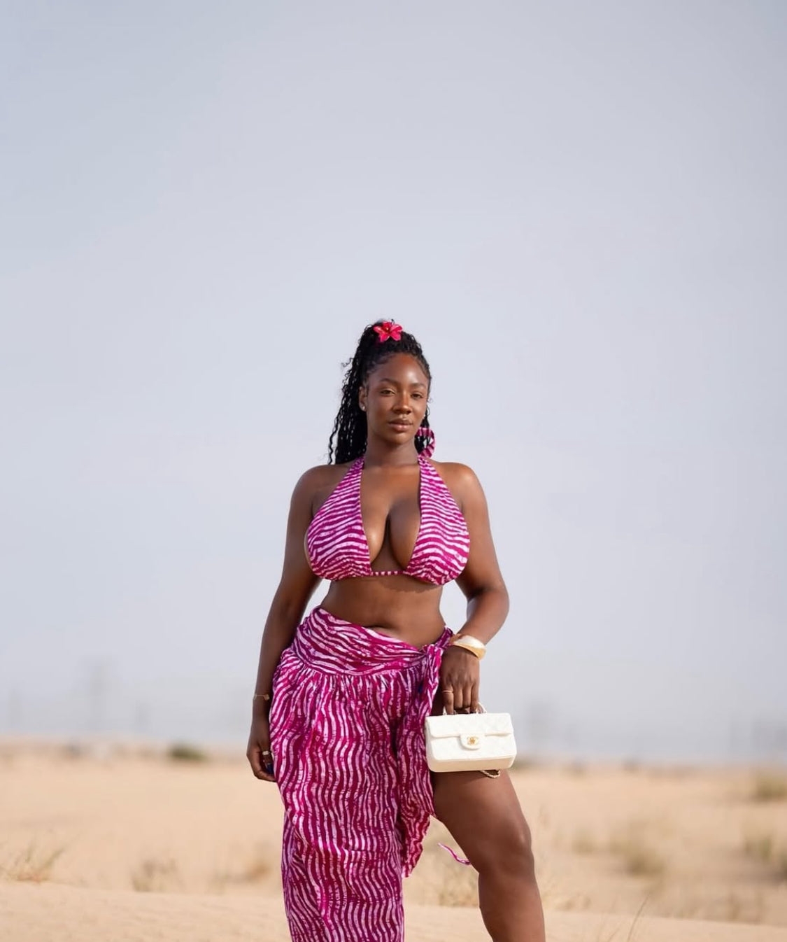 AYO SARONG COVER UP - MAGENTA