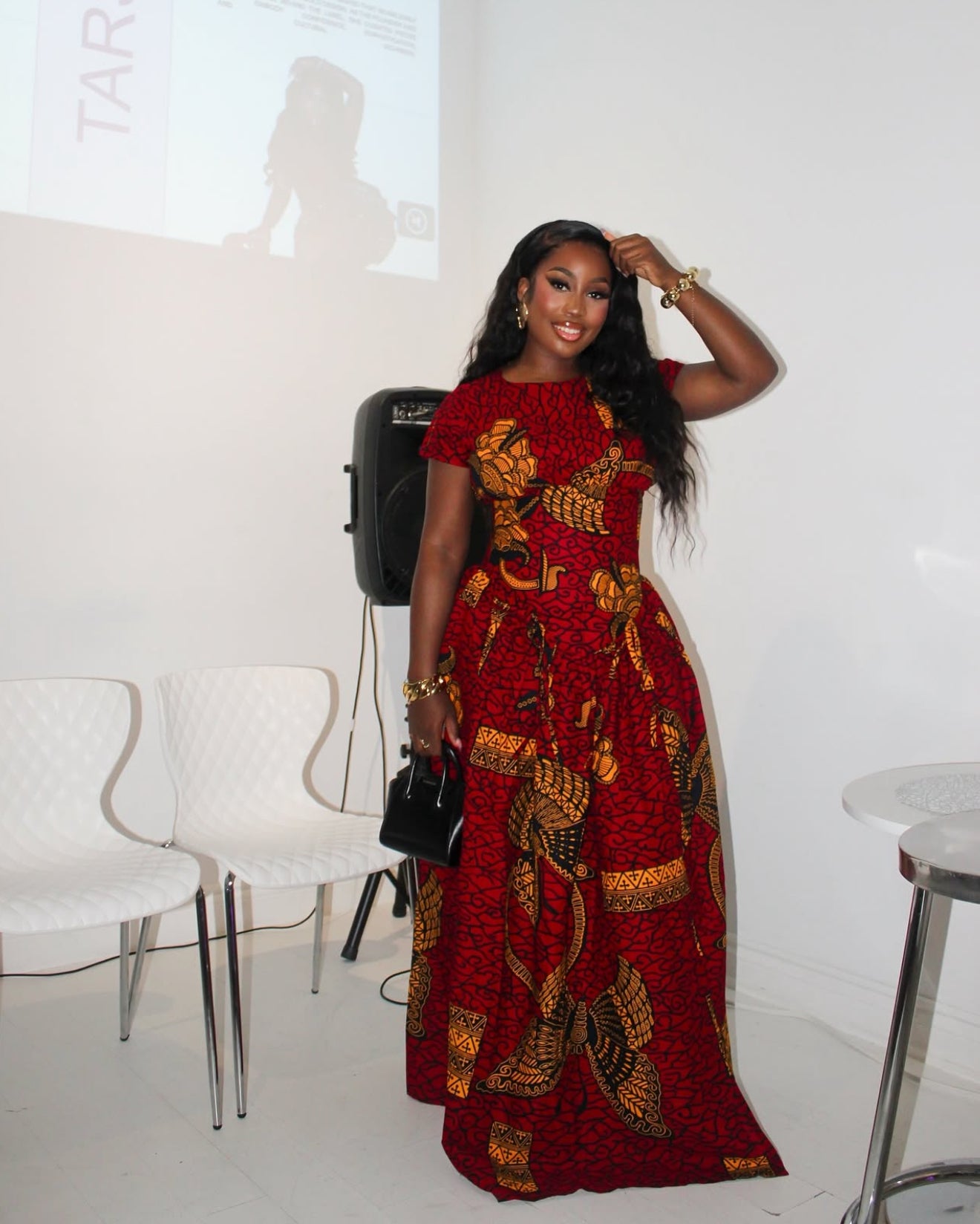 AMIRAH MAXI DRESS - RED